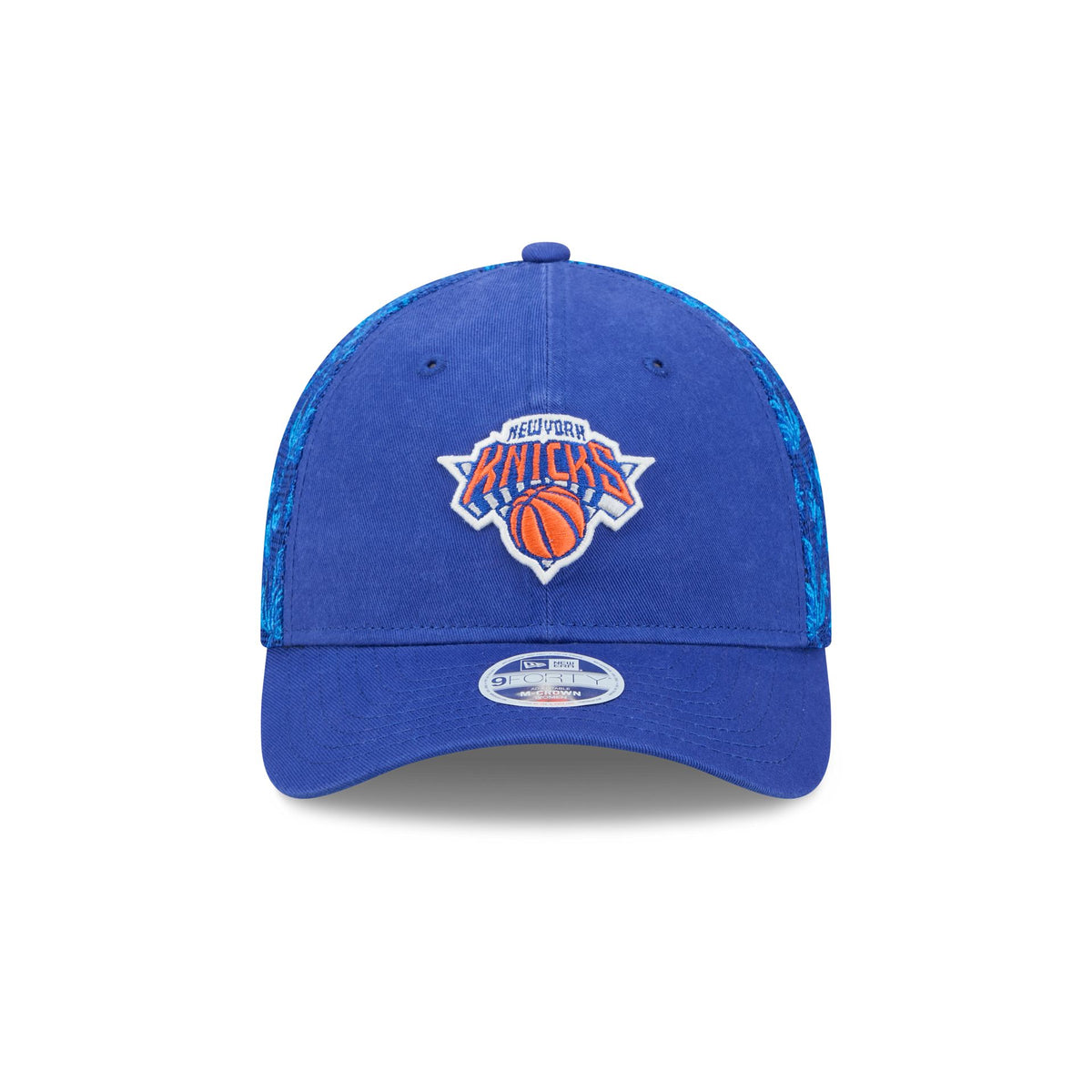 New York Knicks Floral Mesh Women's 9FORTY M-Crown Trucker Hat