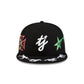 TwoJeys Embellished Black 59FIFTY Fitted Hat
