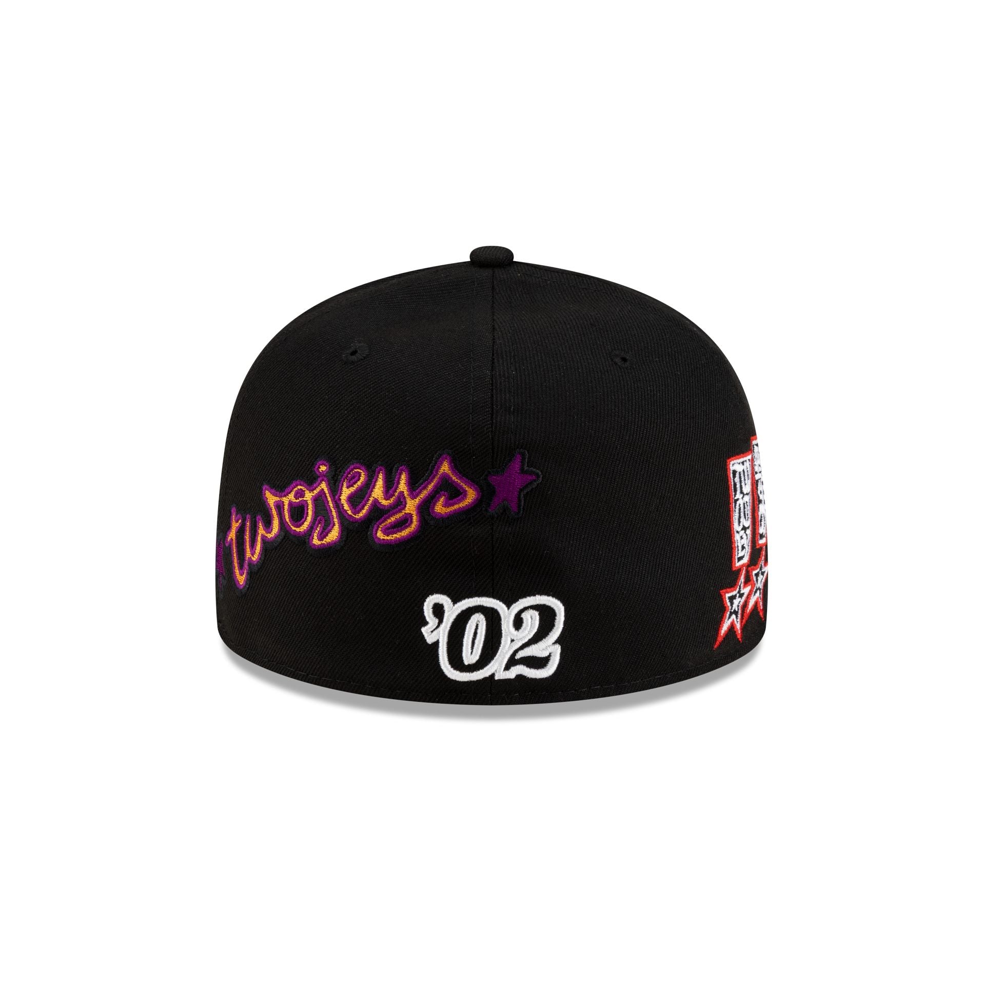 TwoJeys Embellished Black 59FIFTY Fitted Hat