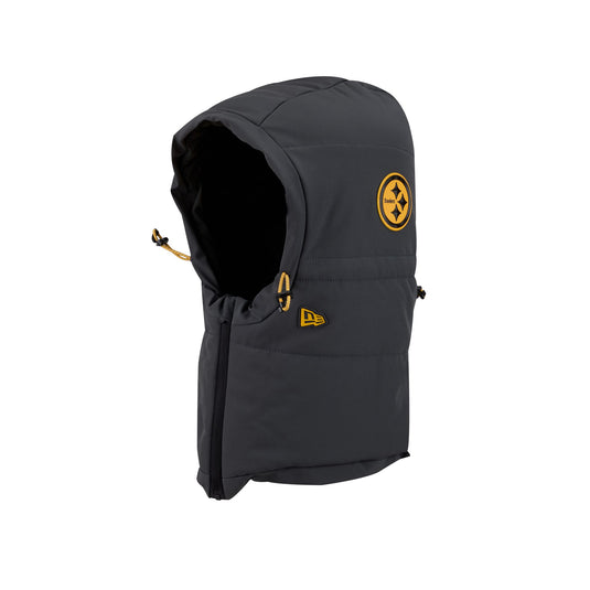 Pittsburgh Steelers 2026 Sideline Cold Weather Puffer Hood Hat