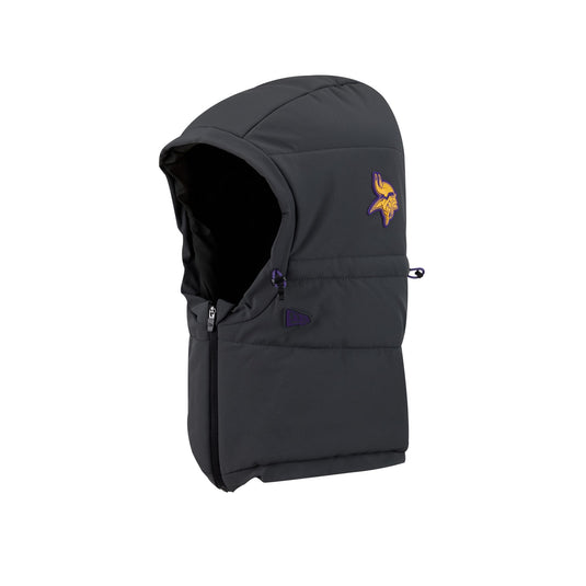 Minnesota Vikings 2026 Sideline Cold Weather Puffer Hood Hat