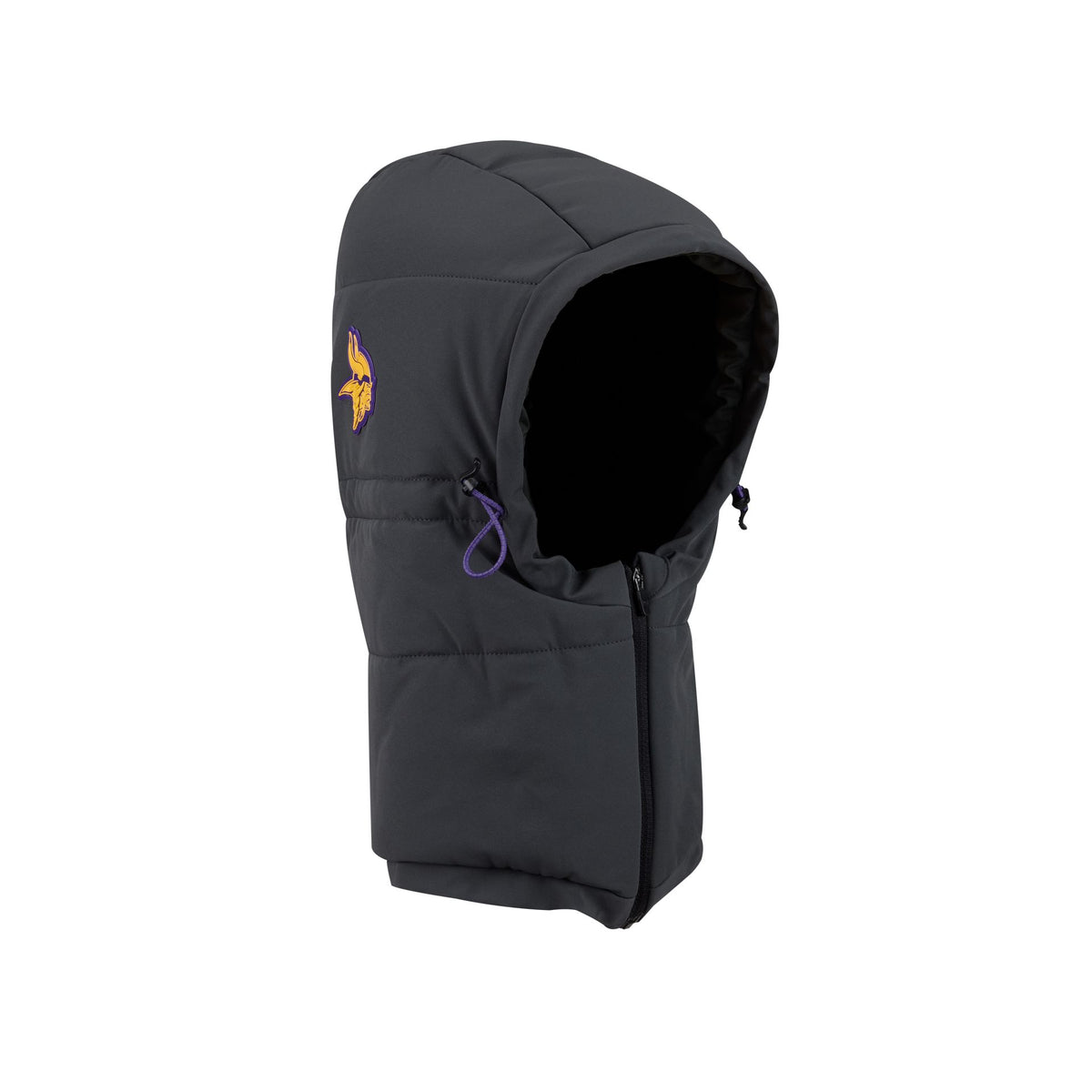 Minnesota Vikings 2026 Sideline Cold Weather Puffer Hood Hat