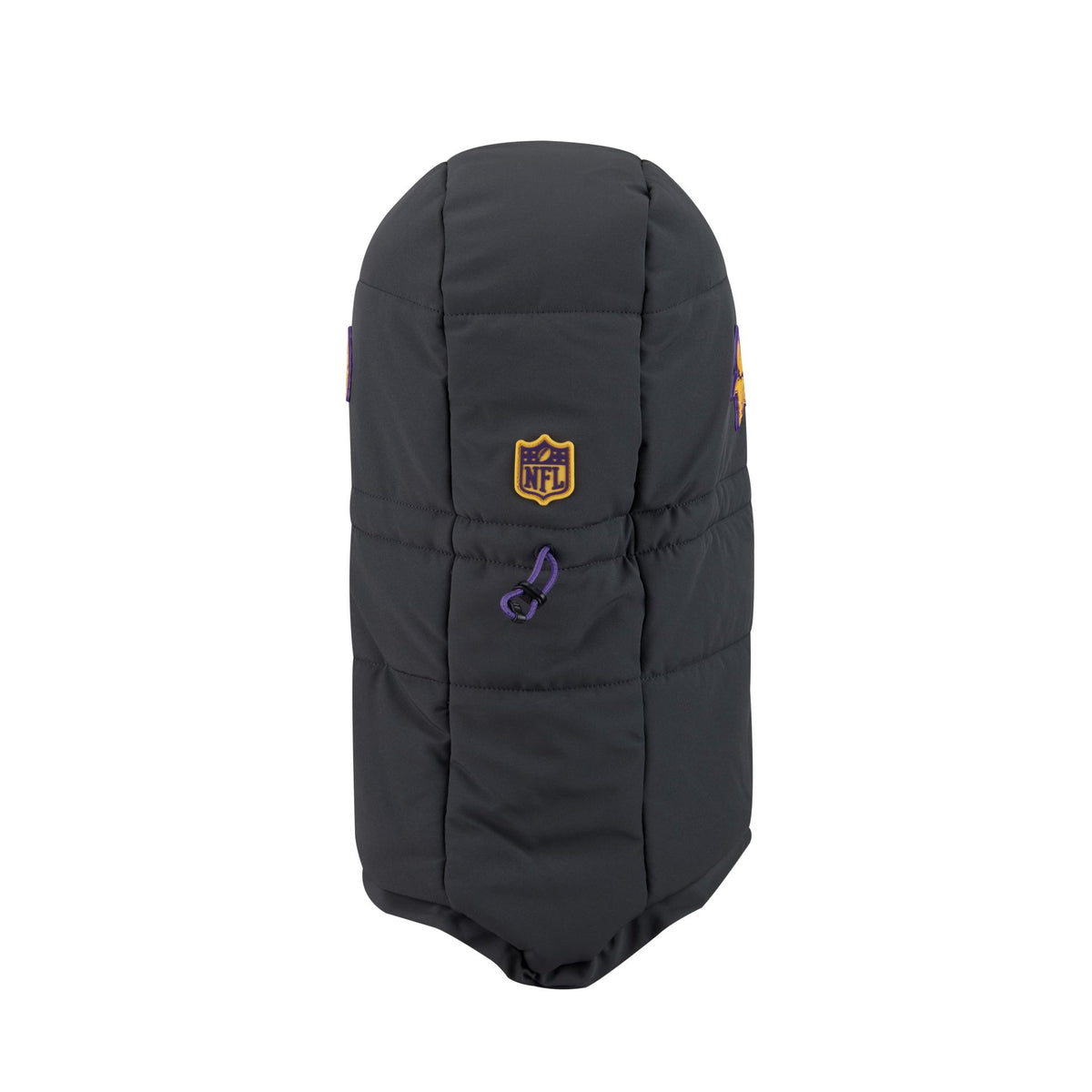 Minnesota Vikings 2026 Sideline Cold Weather Puffer Hood Hat