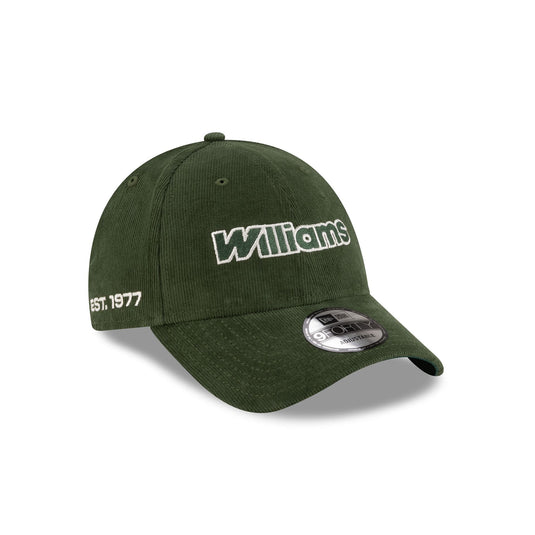 Atlassian Williams F1 Team Dark Green Corduroy 9FORTY Adjustable Hat - New Era Cap
