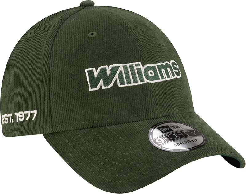 Atlassian Williams F1 Team Dark Green Corduroy 9FORTY Adjustable Hat