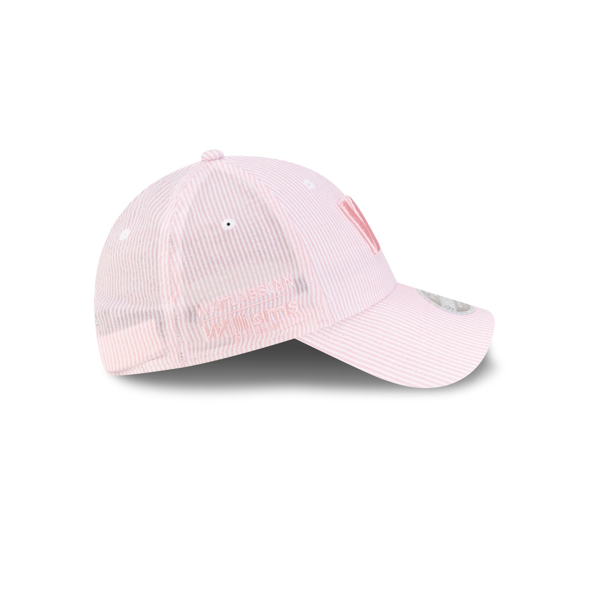 Atlassian Williams F1 Team Women's Pink Seersucker 9FORTY Trucker Hat