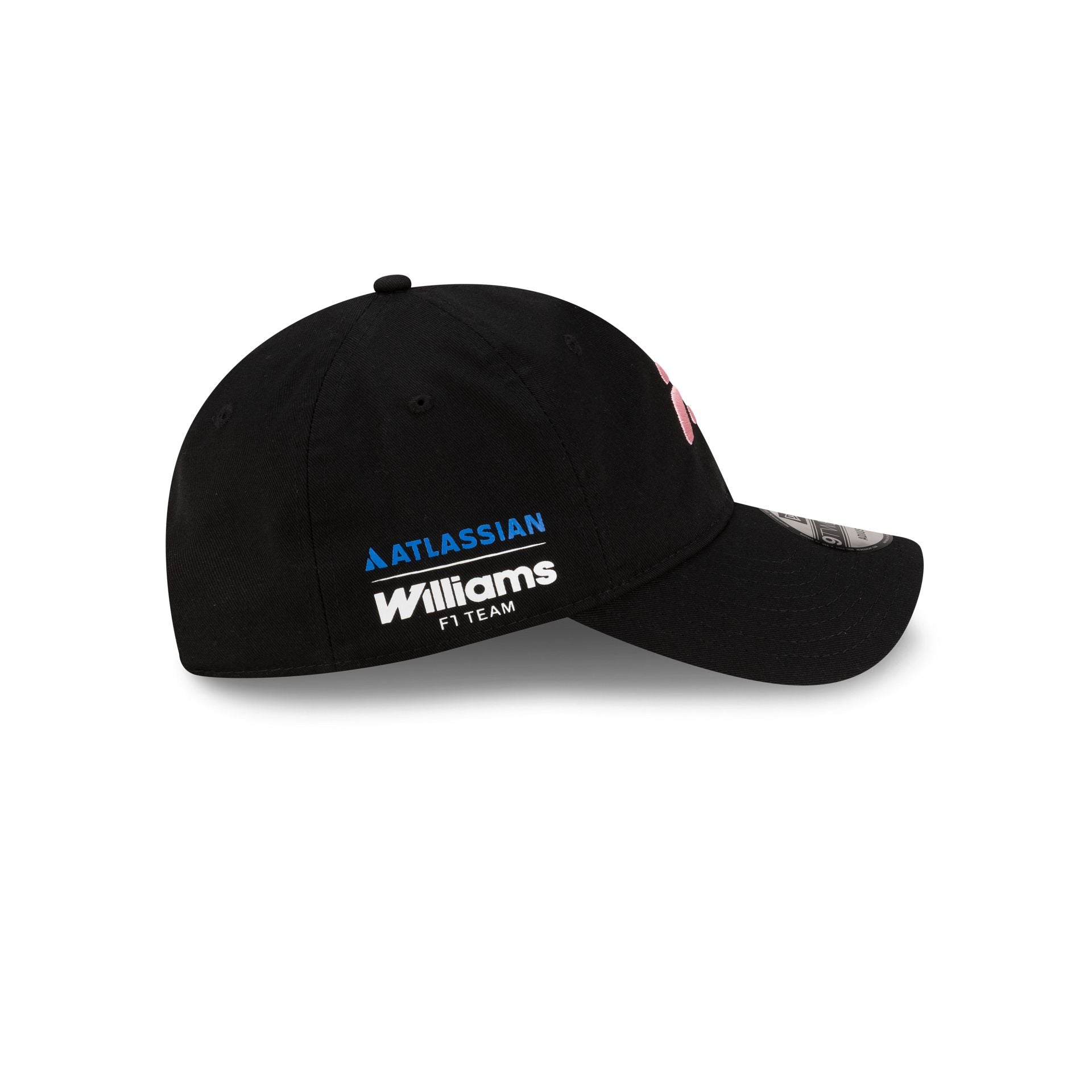 Atlassian Williams F1 Team Alex Albon Black 9TWENTY Adjustable Hat