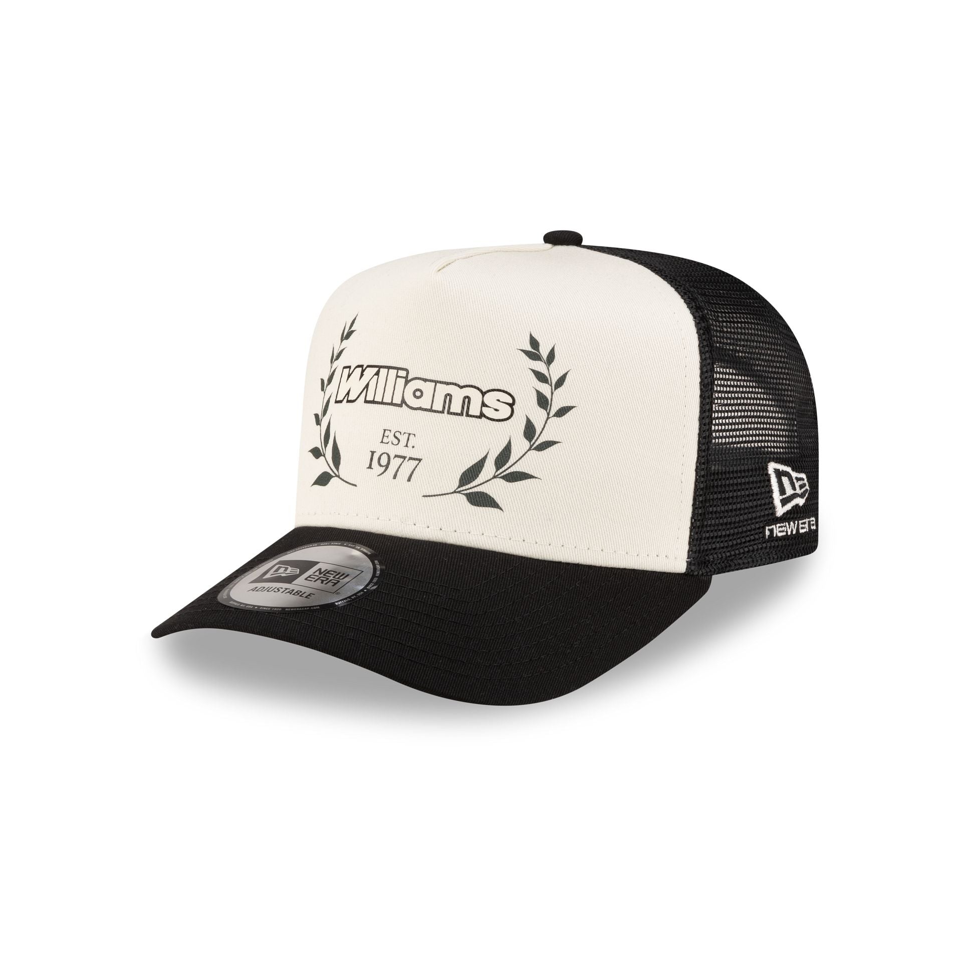 Atlassian Williams F1 Team Chrome Laurel 9FORTY A-Frame Trucker Hat