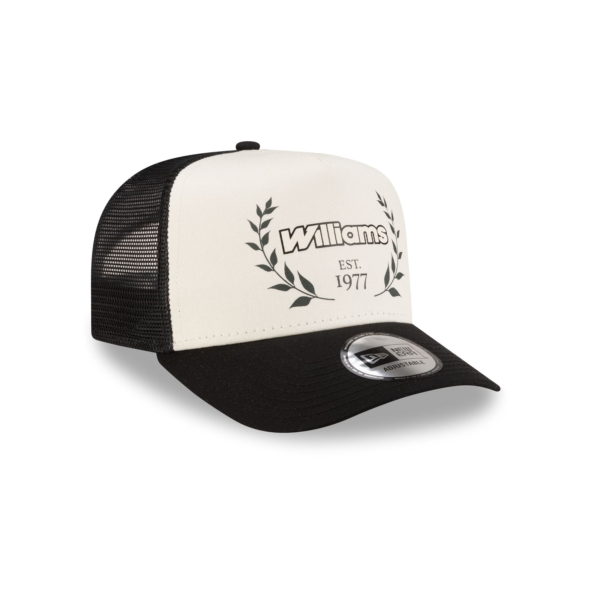 Atlassian Williams F1 Team Chrome Laurel 9FORTY A-Frame Trucker Hat