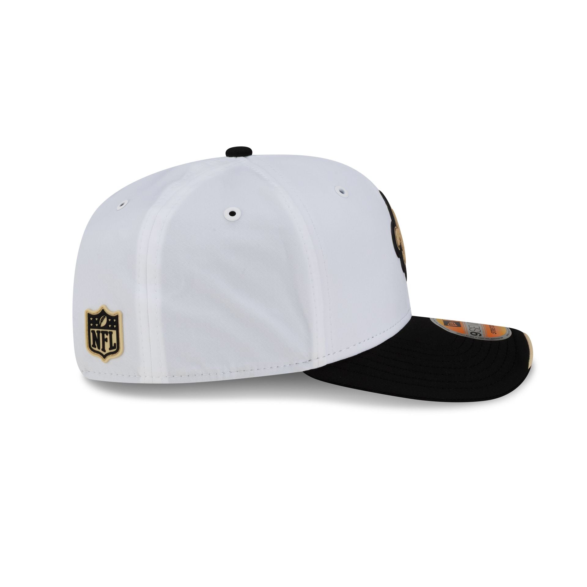 New Orleans Saints 2026 Sideline White 9SEVENTY Stretch-Snap Hat