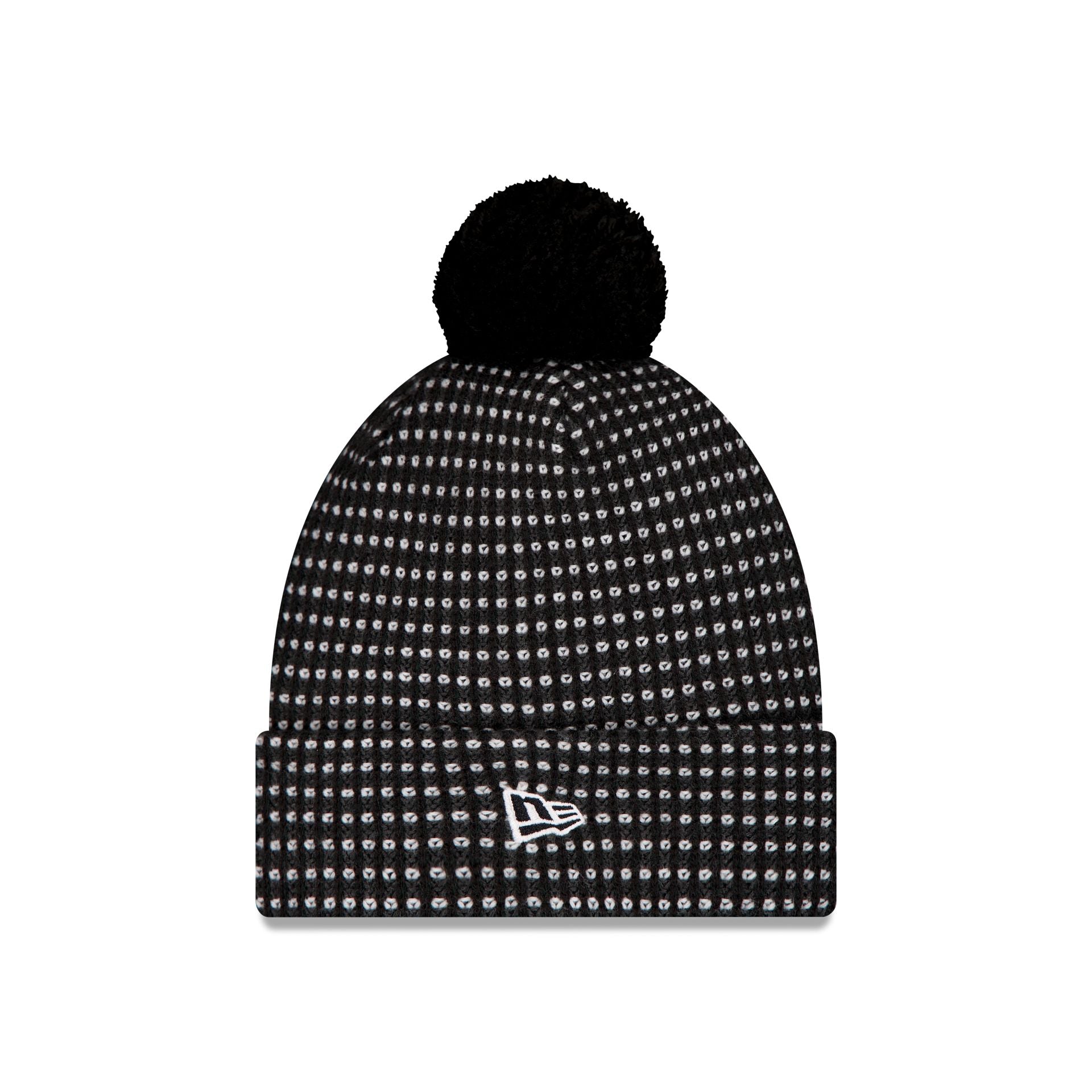 Baltimore Ravens 2026 Sideline Cold Weather Black Pom Knit Hat