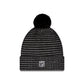 Las Vegas Raiders 2026 Sideline Cold Weather Black Pom Knit Hat