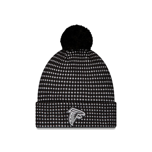 Atlanta Falcons 2026 Sideline Cold Weather Black Pom Knit Hat