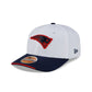 New England Patriots 2026 Sideline White 9SEVENTY Stretch-Snap Hat