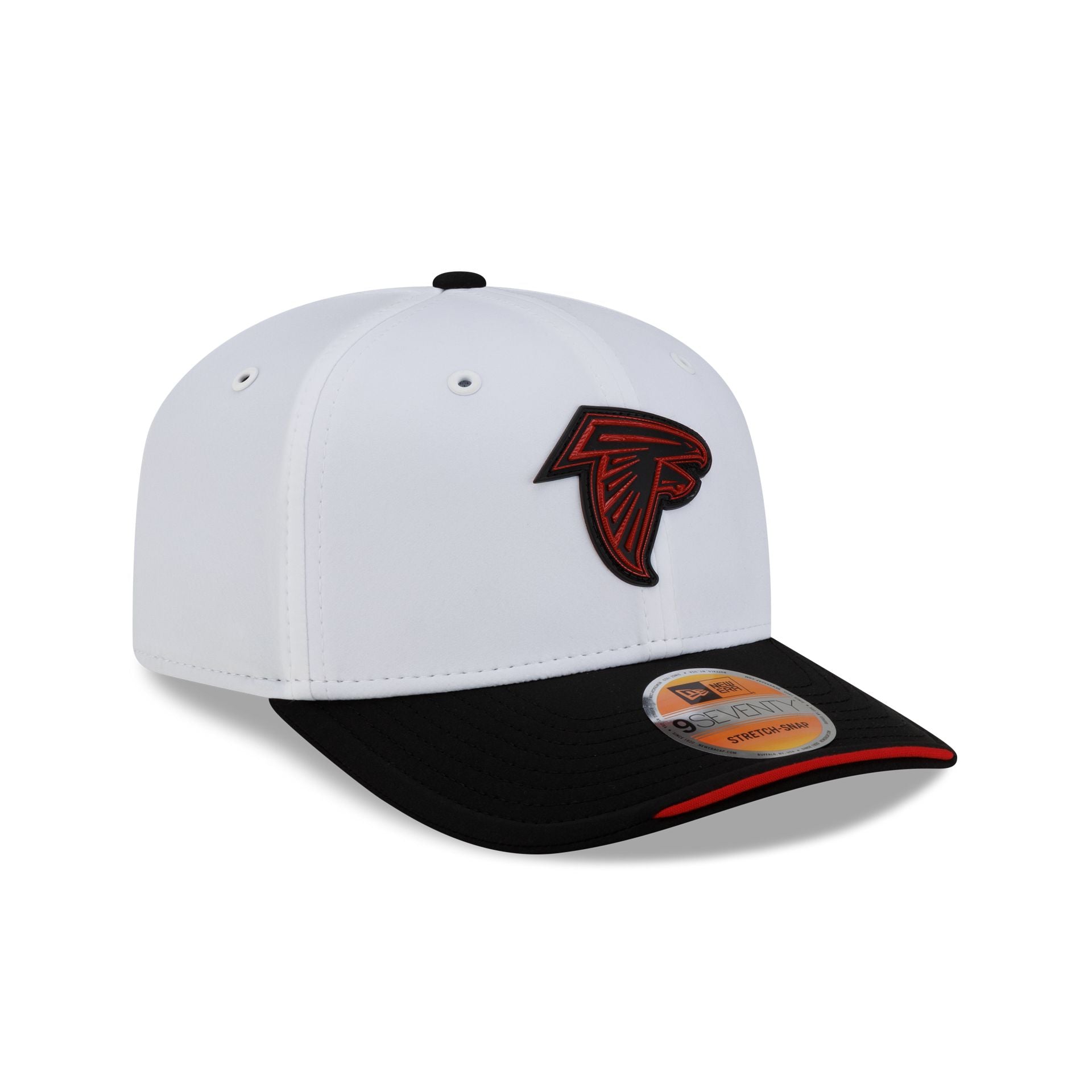 Atlanta Falcons 2026 Sideline White 9SEVENTY Stretch-Snap Hat