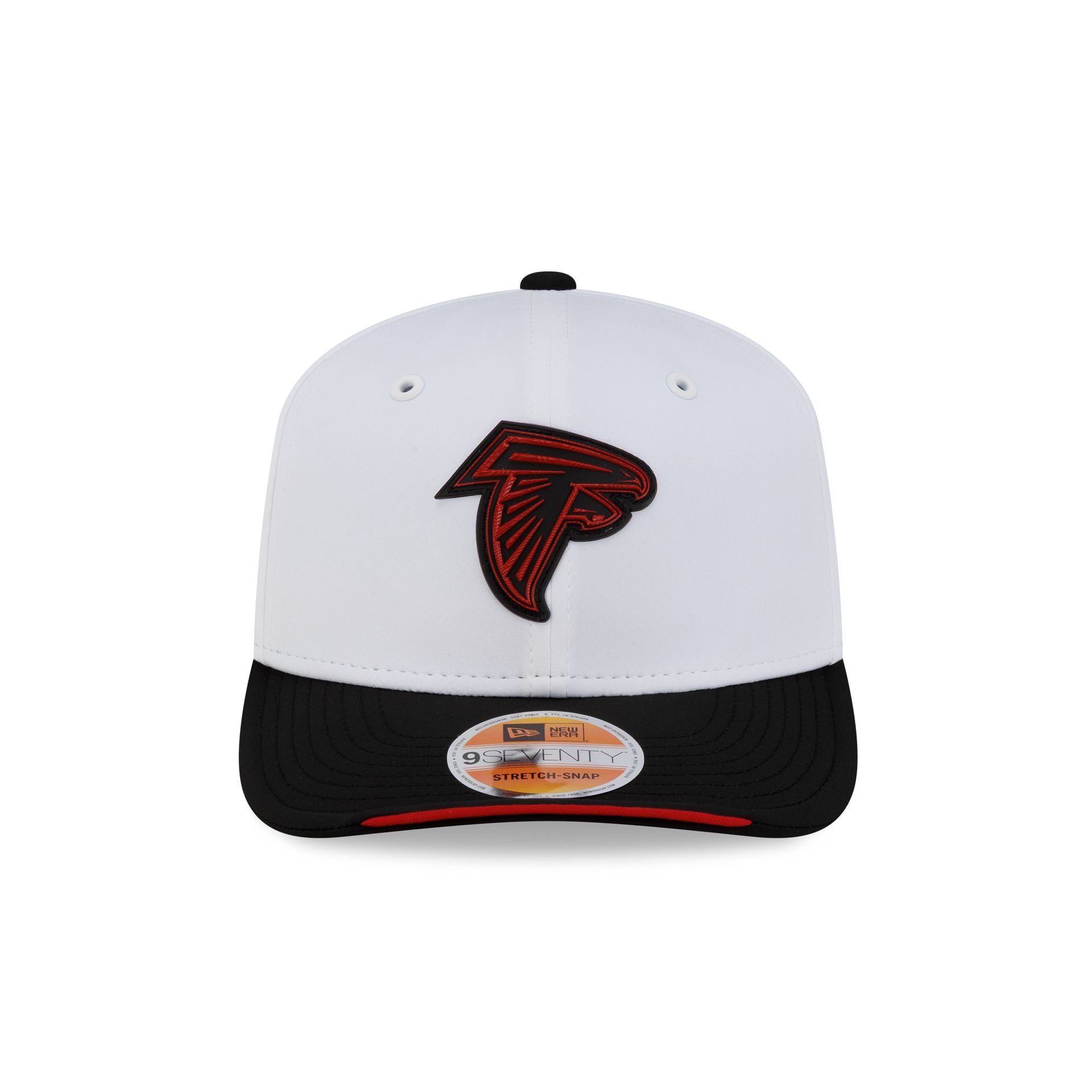 Atlanta Falcons 2026 Sideline White 9SEVENTY Stretch-Snap Hat