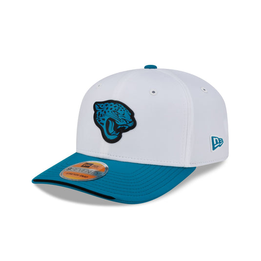 Jacksonville Jaguars 2026 Sideline White 9SEVENTY Stretch-Snap Hat - New Era Cap