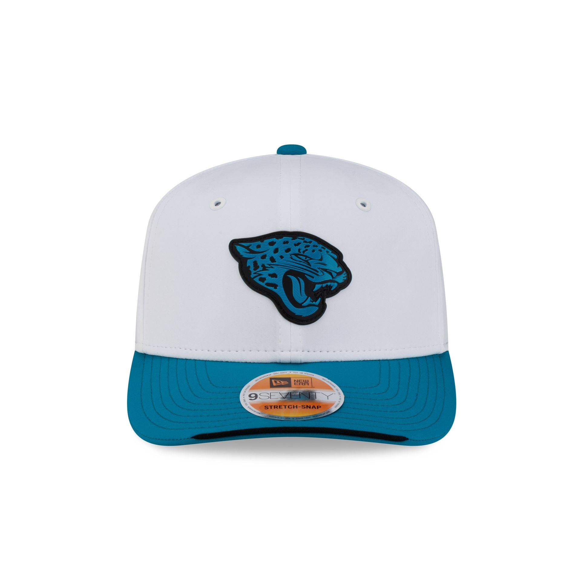 backnumber2026キャップ Jacksonville Jaguars 2026 Sideline White 9SEVENTY Stretch-Snap Hat