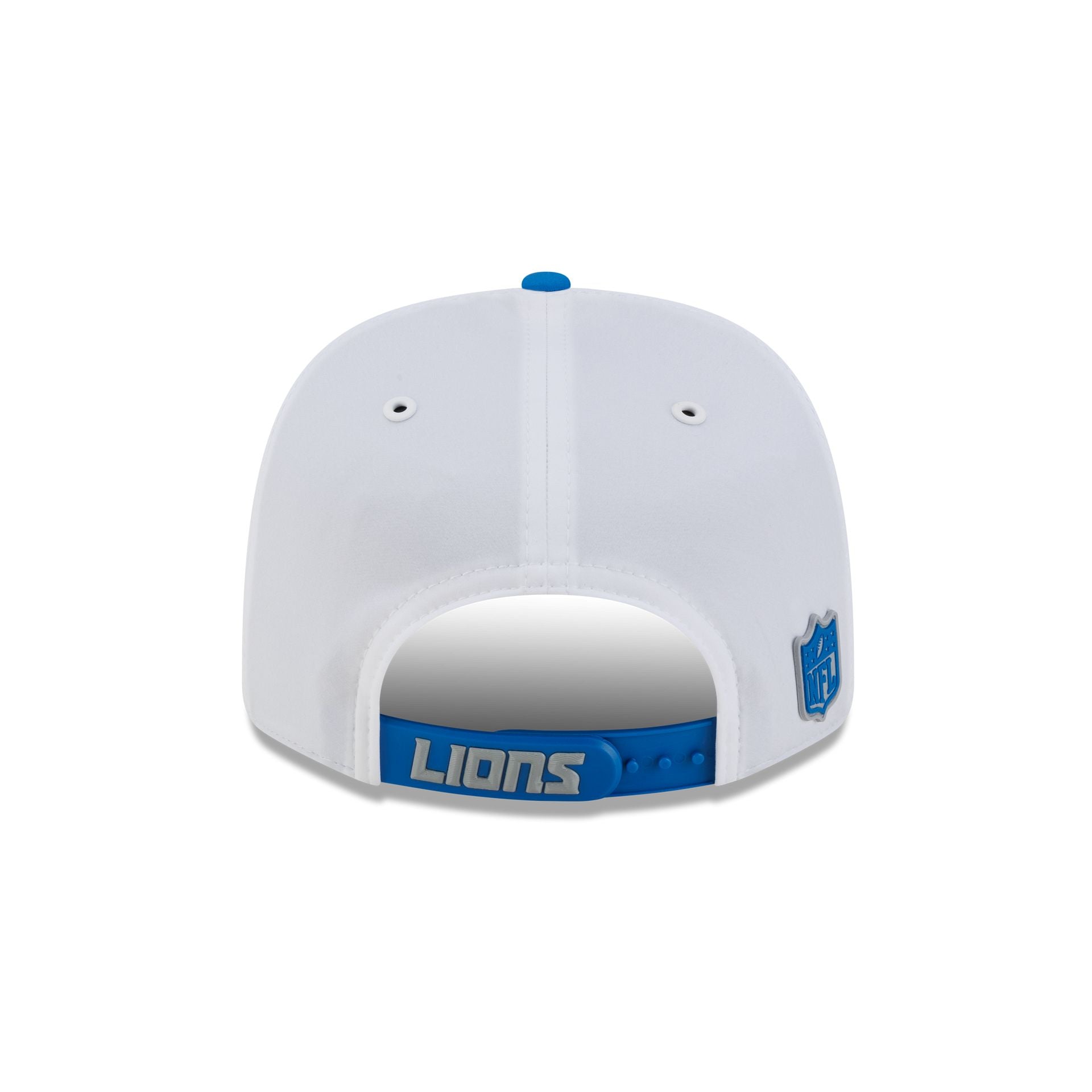 Detroit Lions 2026 Sideline White 9SEVENTY Stretch-Snap Hat