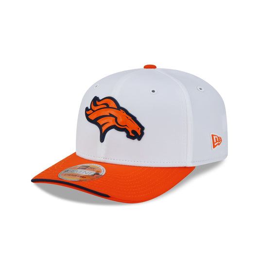 Denver Broncos 2026 Sideline White 9SEVENTY Stretch-Snap Hat - New Era Cap