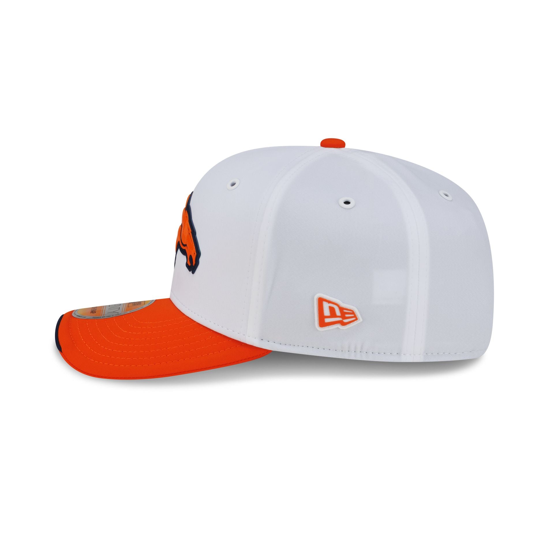 Denver Broncos 2026 Sideline White 9SEVENTY Stretch-Snap Hat