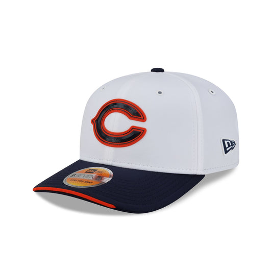 Chicago Bears 2026 Sideline White 9SEVENTY Stretch-Snap Hat - New Era Cap