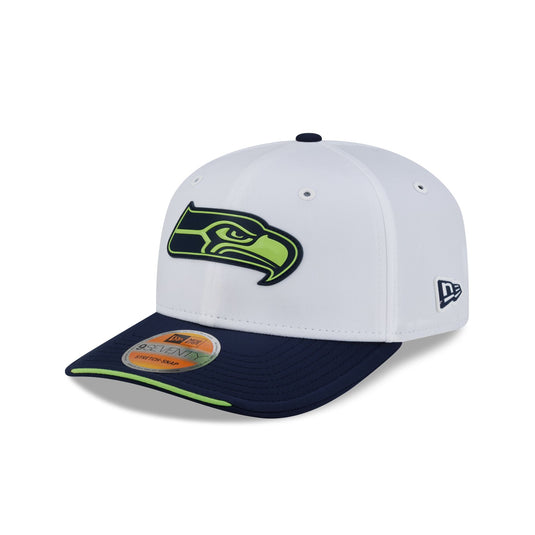 Seattle Seahawks 2026 Sideline White 9SEVENTY Stretch-Snap Hat - New Era Cap