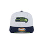 Seattle Seahawks 2026 Sideline White 9SEVENTY Stretch-Snap Hat