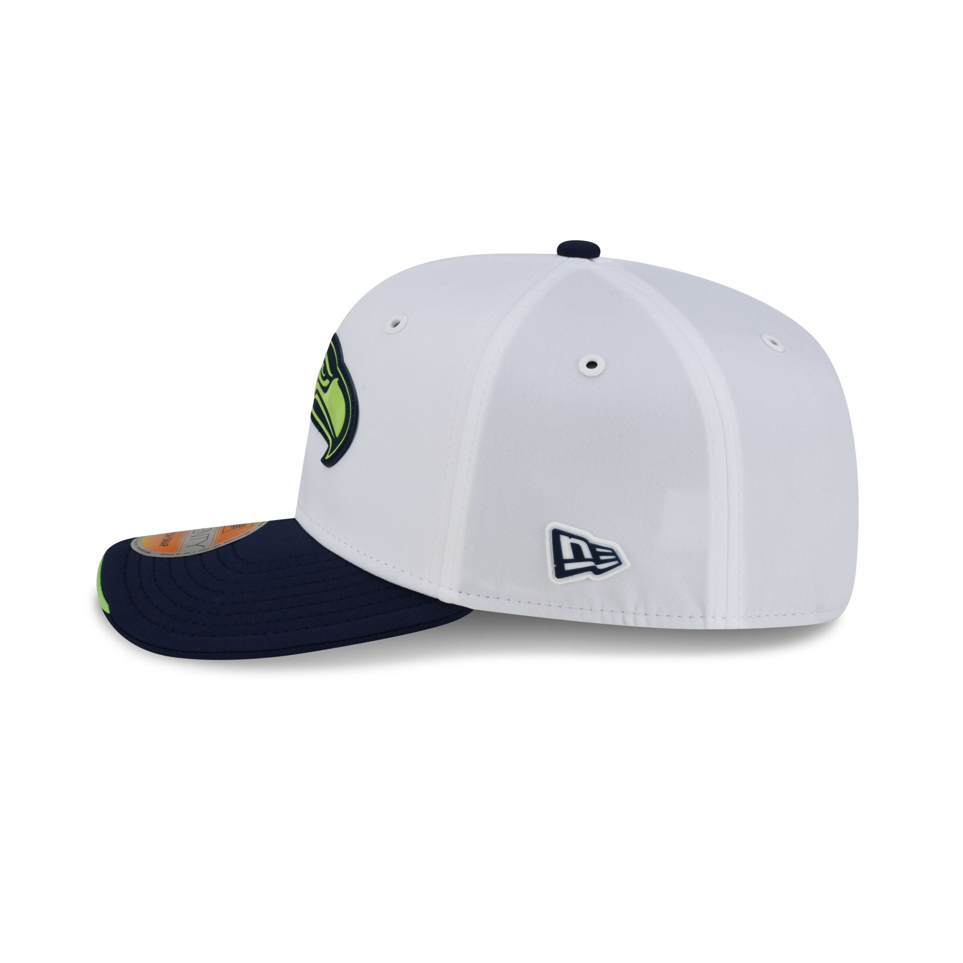 Seattle Seahawks 2026 Sideline White 9SEVENTY Stretch-Snap Hat