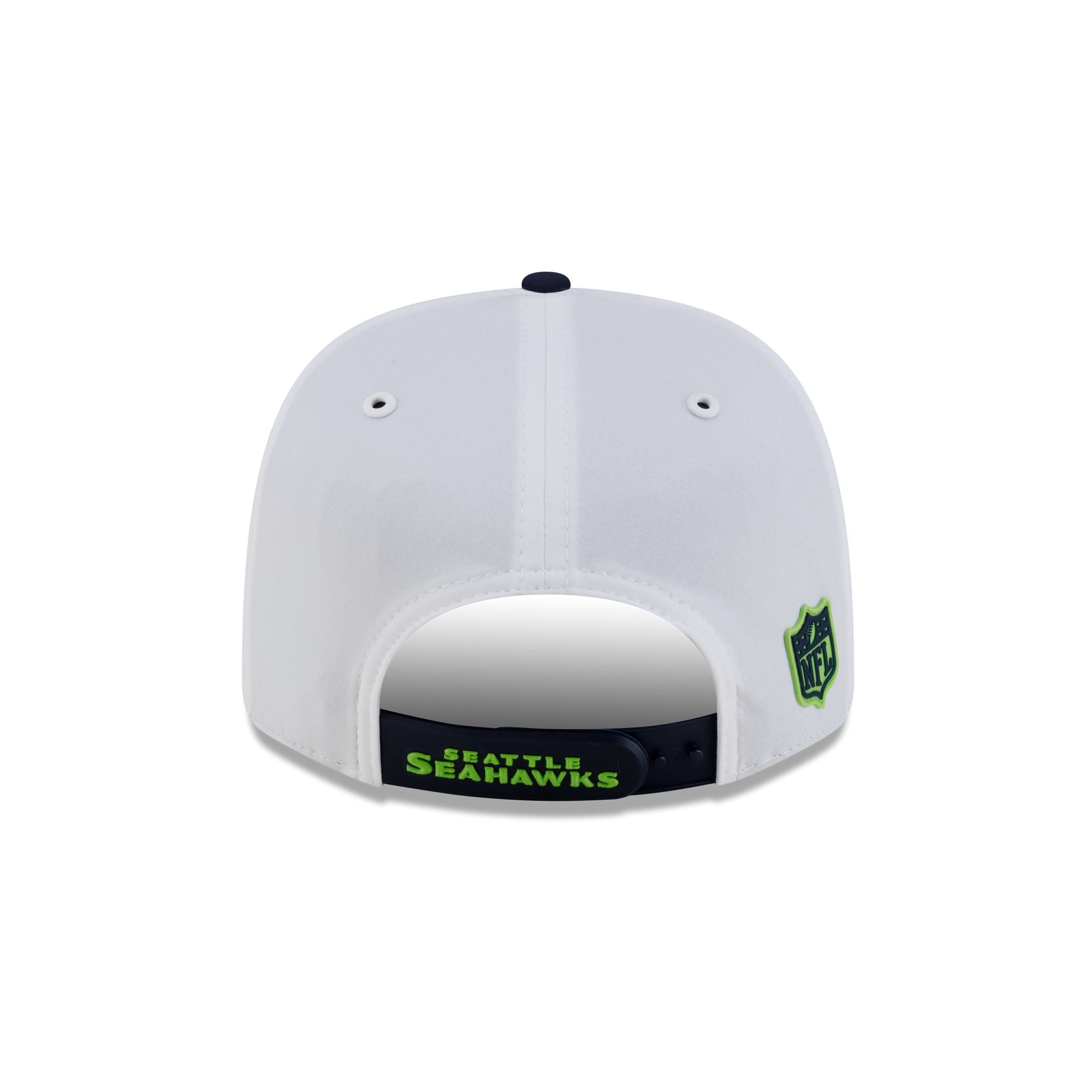 Seattle Seahawks 2026 Sideline White 9SEVENTY Stretch-Snap Hat