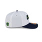 Seattle Seahawks 2026 Sideline White 9SEVENTY Stretch-Snap Hat