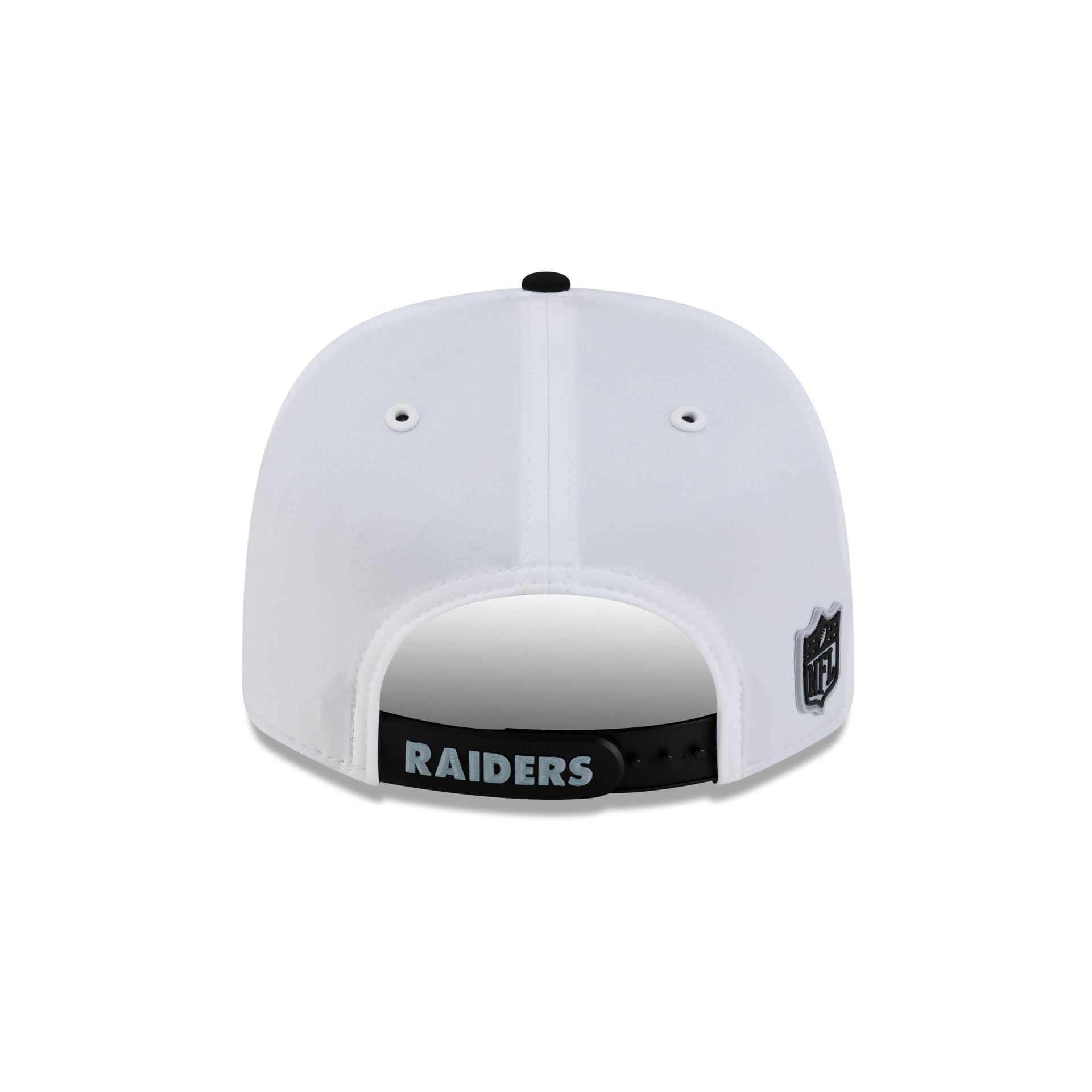 Las Vegas Raiders 2026 Sideline White 9SEVENTY Stretch-Snap Hat