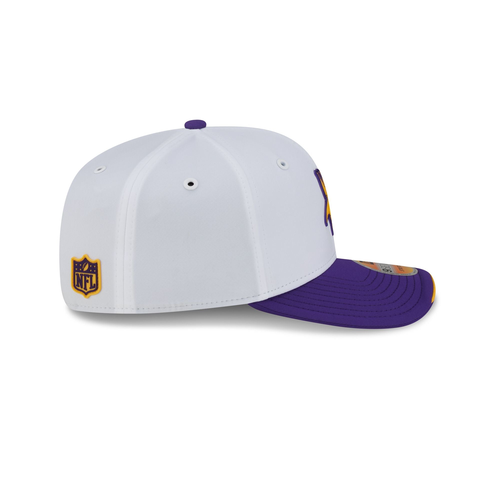 Minnesota Vikings 2026 Sideline White 9SEVENTY Stretch-Snap Hat