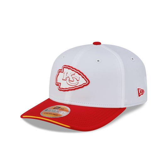 Kansas City Chiefs 2026 Sideline White 9SEVENTY Stretch-Snap Hat - New Era Cap