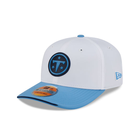Tennessee Titans 2026 Sideline White 9SEVENTY Stretch-Snap Hat - New Era Cap