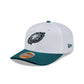 Philadelphia Eagles 2026 Sideline White 9SEVENTY Stretch-Snap Hat