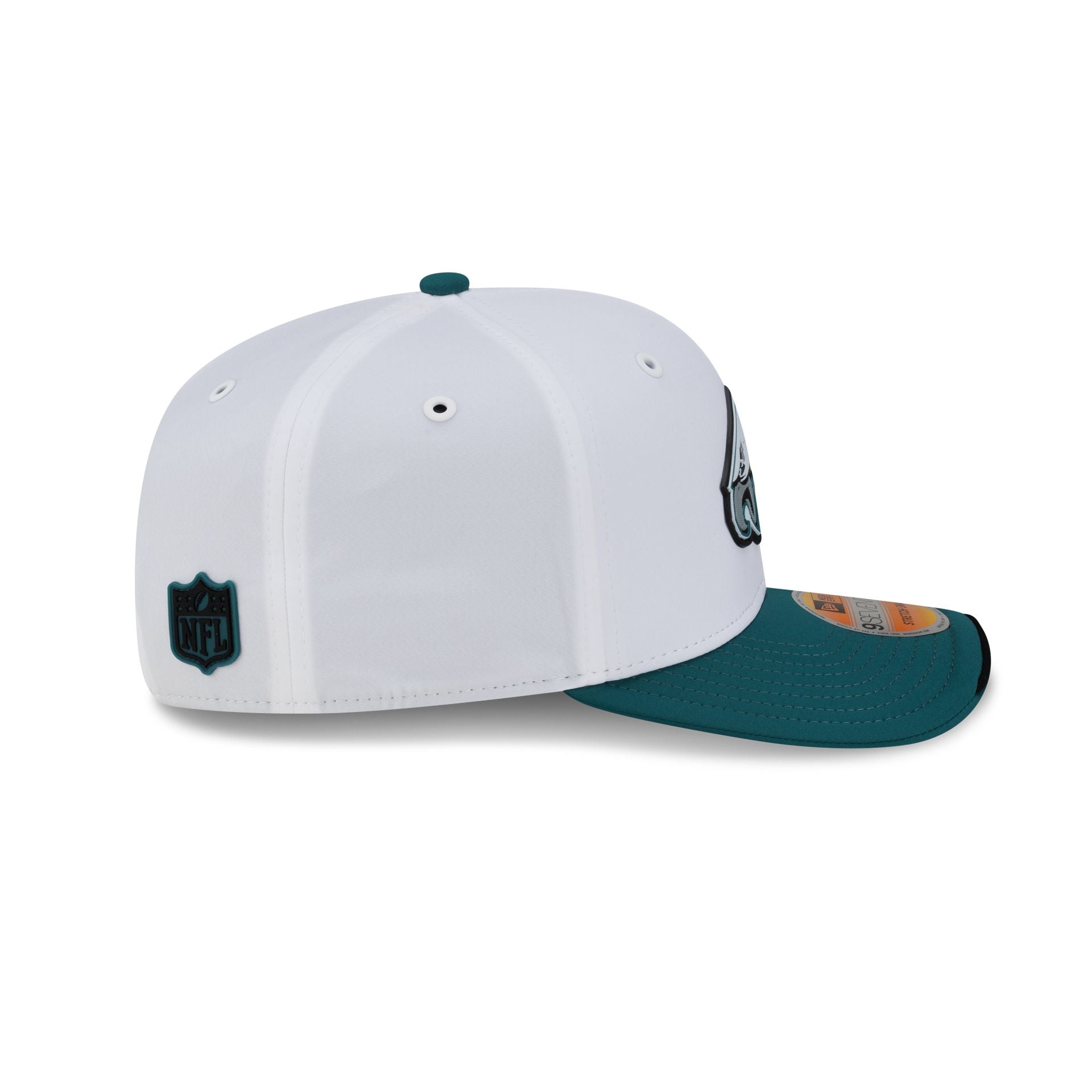 Philadelphia Eagles 2026 Sideline White 9SEVENTY Stretch-Snap Hat