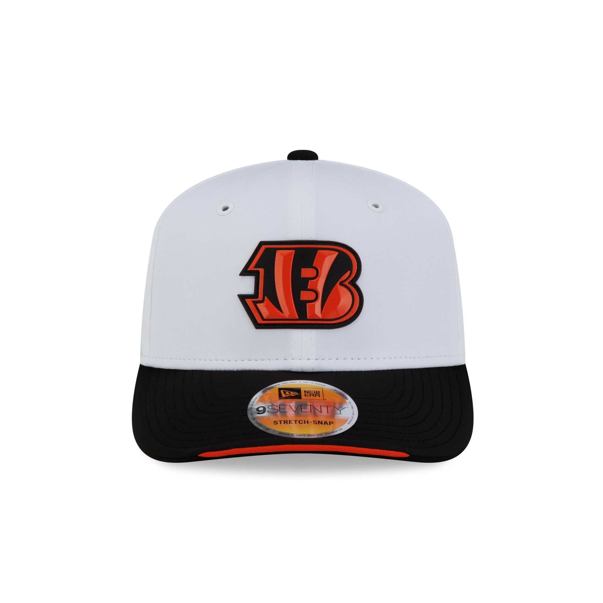 Cincinnati Bengals 2026 Sideline White 9SEVENTY Stretch-Snap Hat