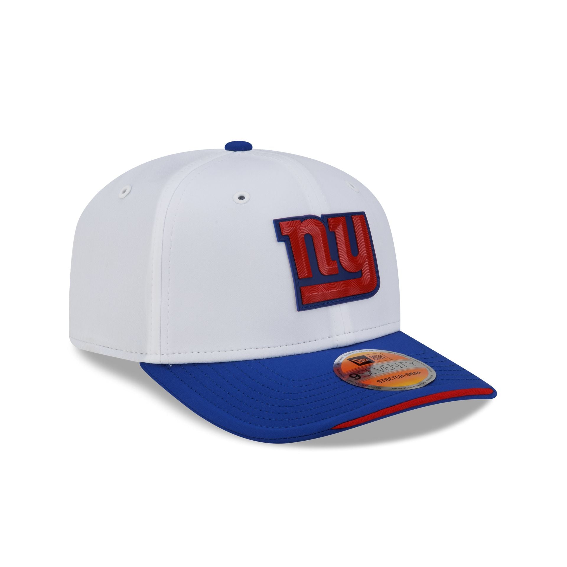 New York Giants 2026 Sideline White 9SEVENTY Stretch-Snap Hat