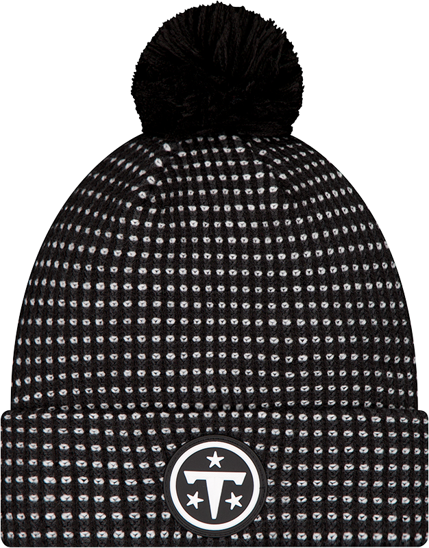 Tennessee Titans 2026 Sideline Cold Weather Black Pom Knit Hat