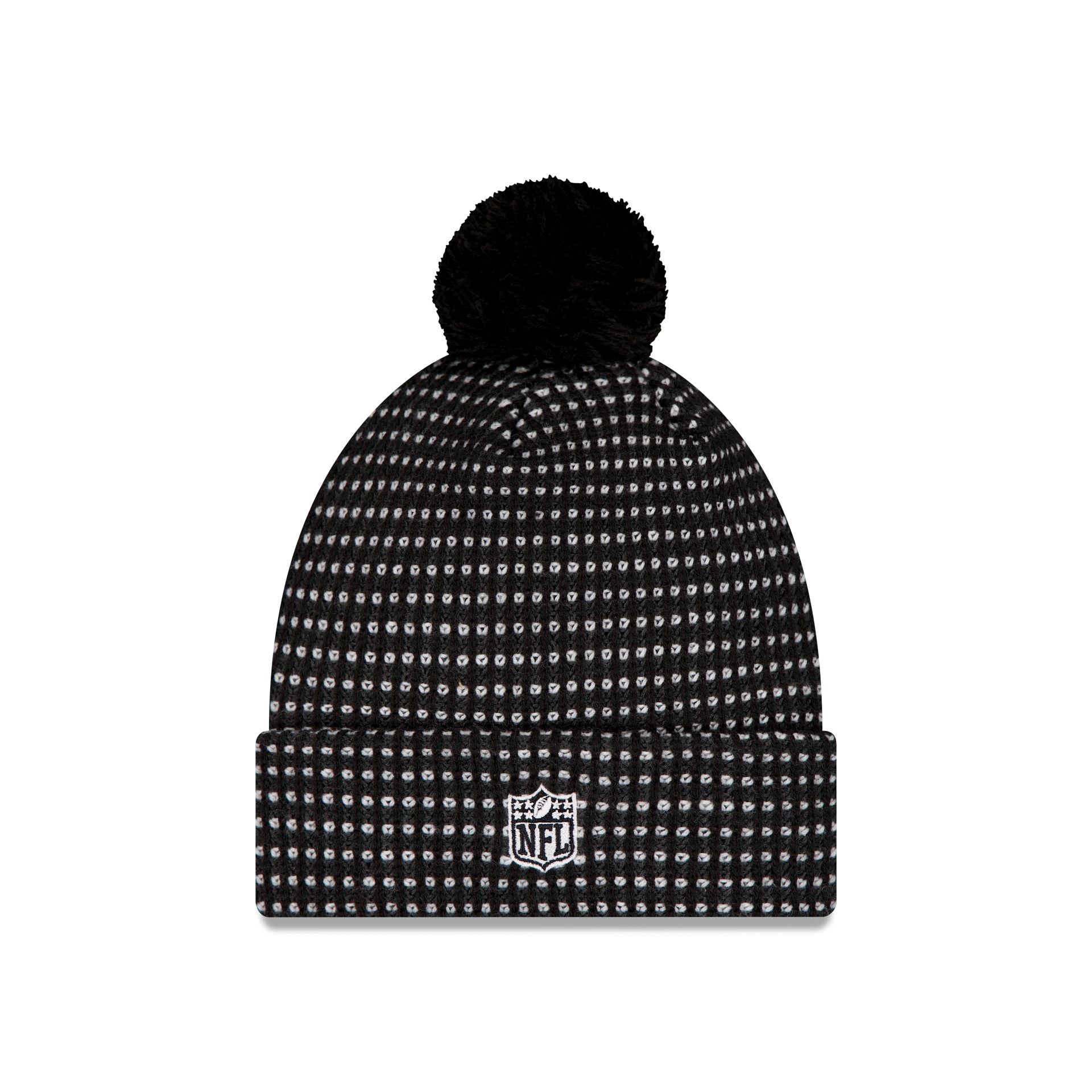 Washington Commanders 2026 Sideline Cold Weather Black Pom Knit