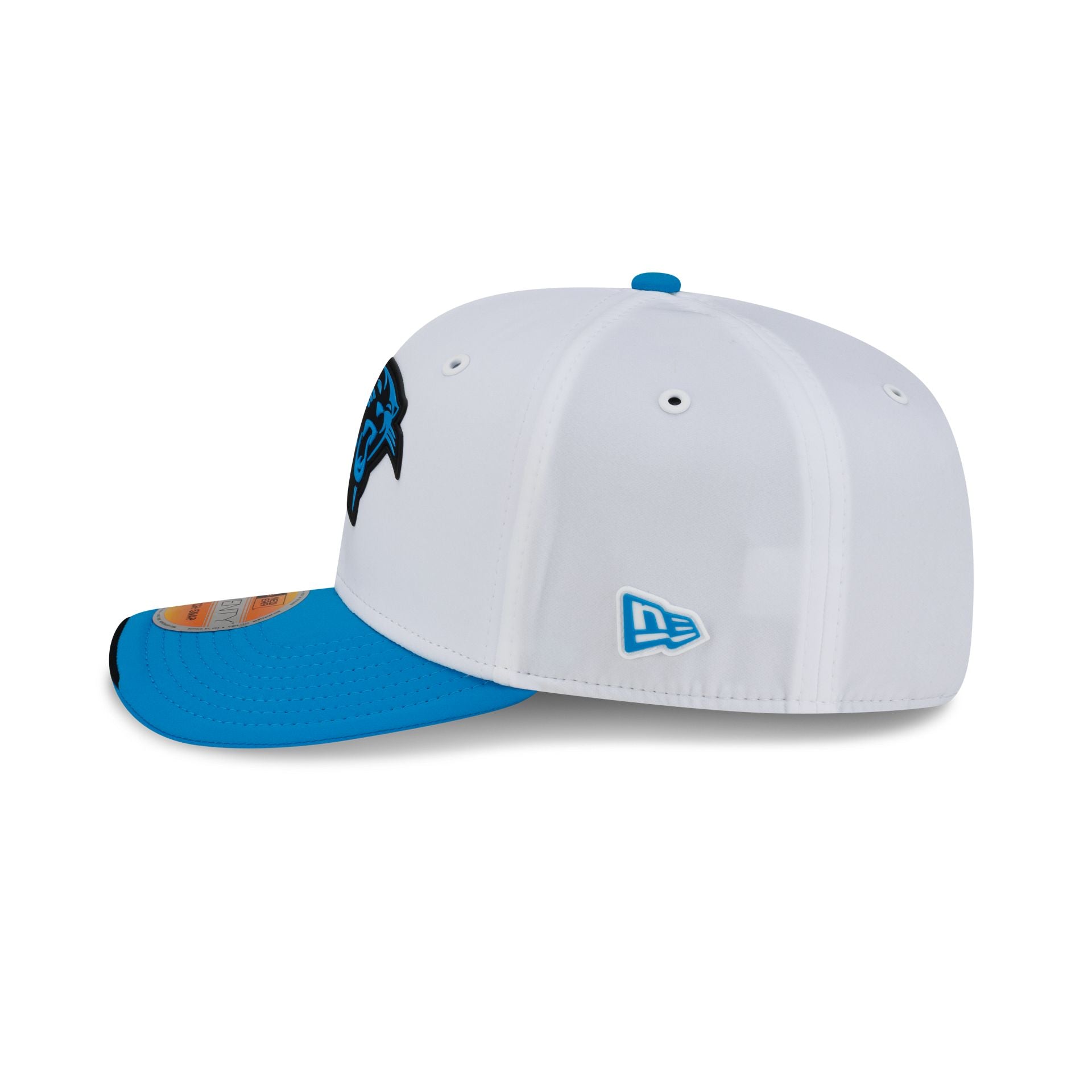 Carolina Panthers 2026 Sideline White 9SEVENTY Stretch-Snap Hat