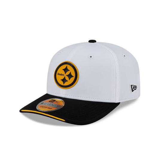 Pittsburgh Steelers 2026 Sideline White 9SEVENTY Stretch-Snap Hat - New Era Cap