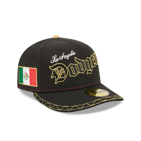 Los Angeles Dodgers Cinco de Mayo Black 59FIFTY Fitted Hat - New Era Cap