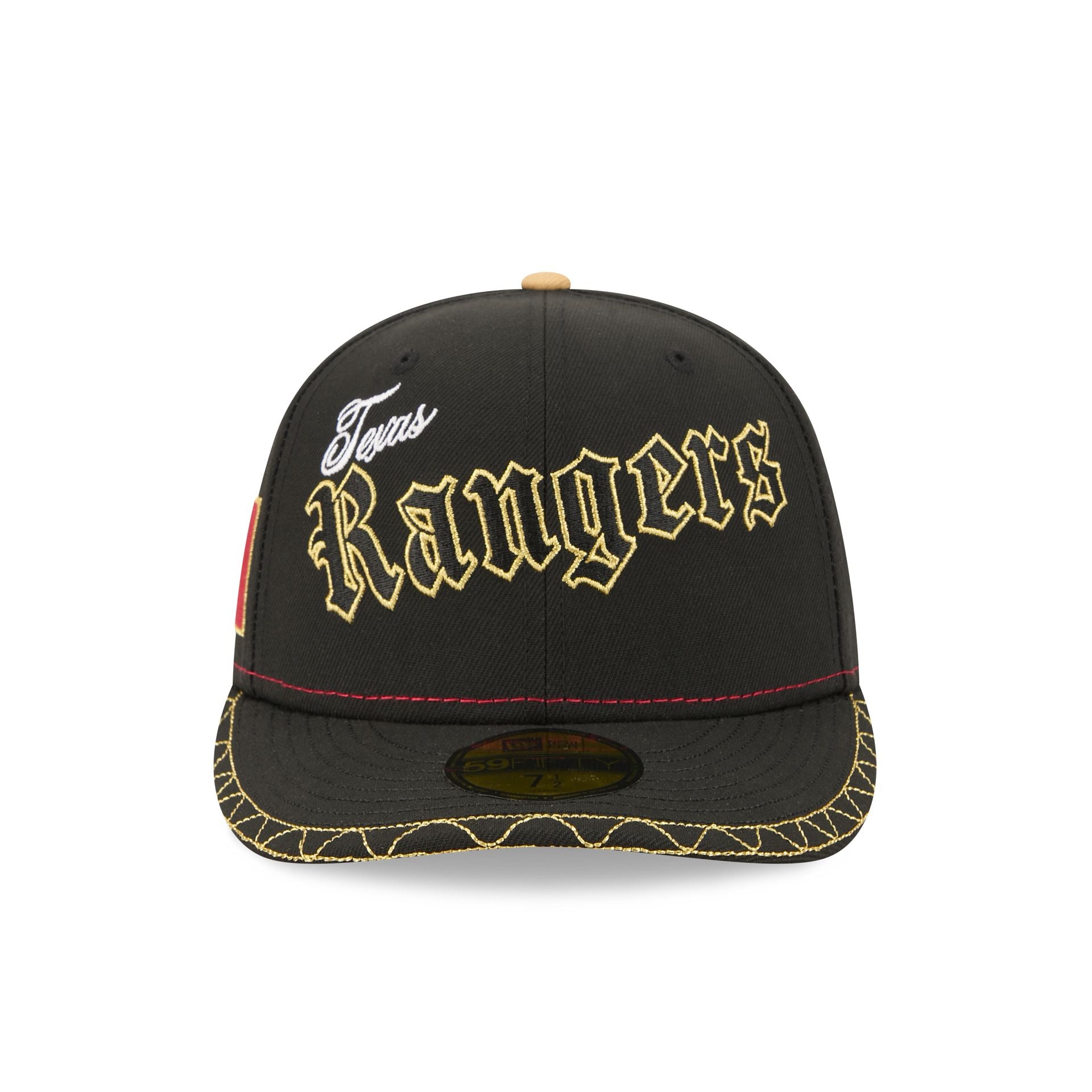 Texas Rangers Cinco de Mayo Black 59FIFTY Fitted Hat