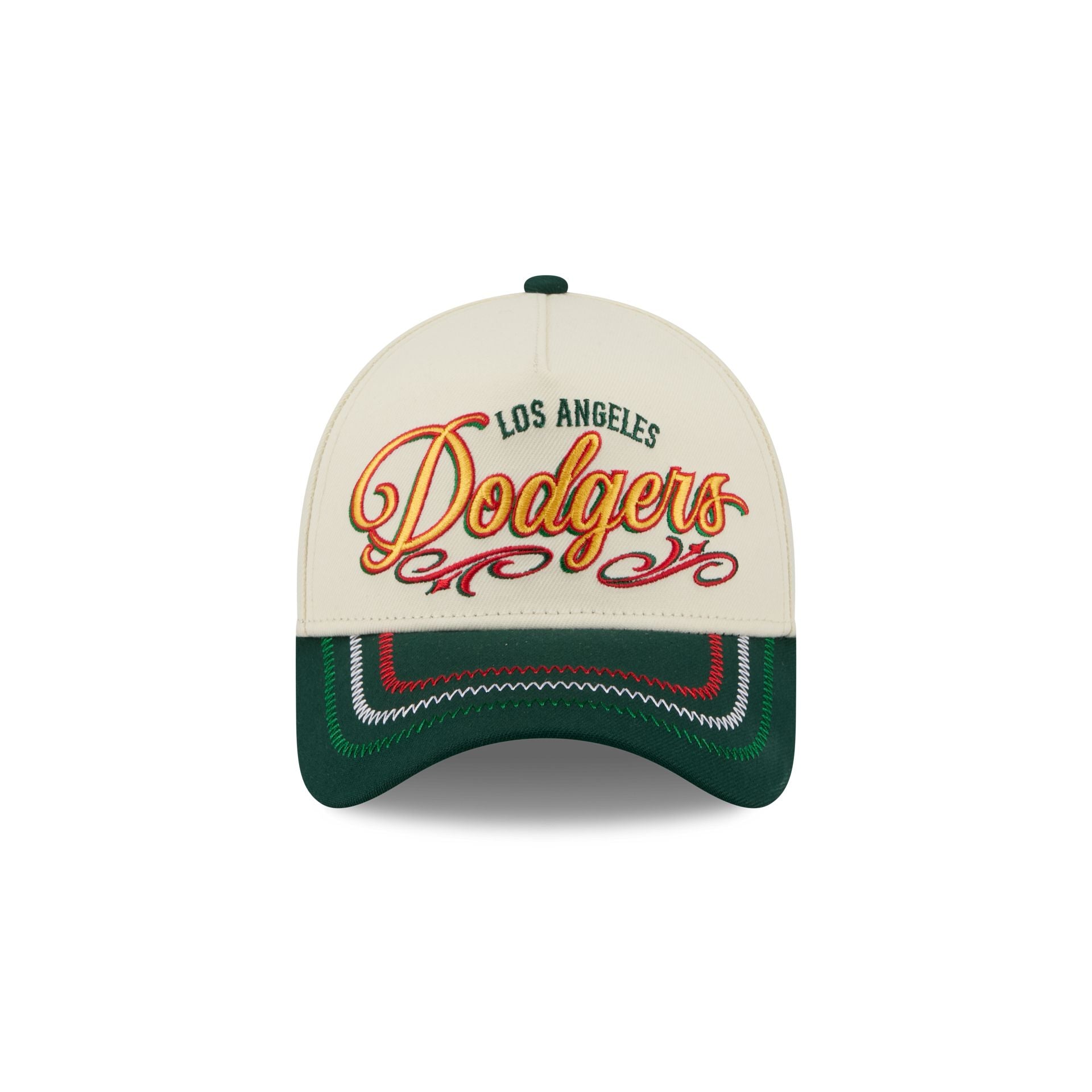 Los Angeles Dodgers Cinco de Mayo Chrome White 9FORTY A-Frame