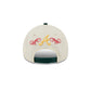 Atlanta Braves Cinco de Mayo Chrome White 9FORTY A-Frame Snapback Hat