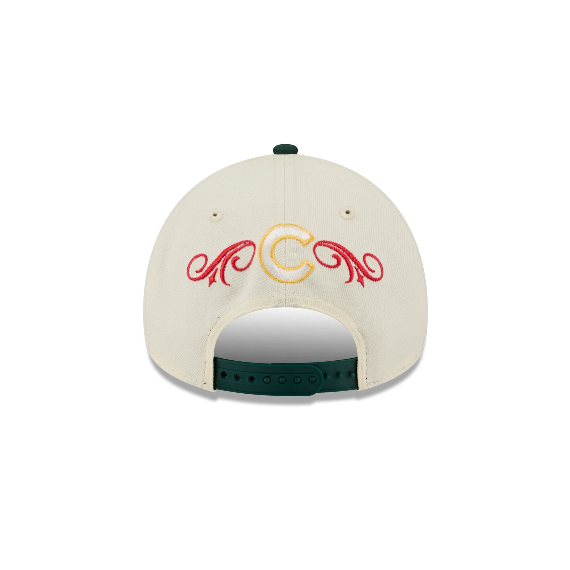 Chicago Cubs Cinco de Mayo Chrome White 9FORTY A-Frame Snapback Hat