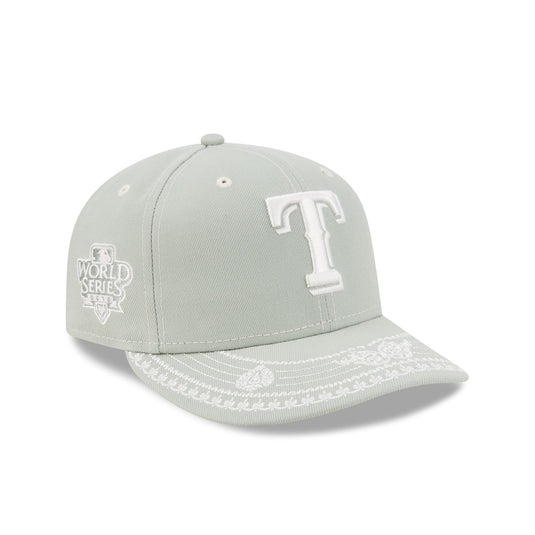 Texas Rangers Everest Green Stitched 59FIFTY Fitted Hat - New Era Cap