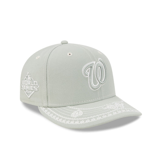Washington Nationals Everest Green Stitched 59FIFTY Fitted Hat - New Era Cap